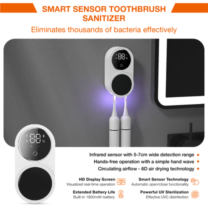 AMG™ Smart UV Toothbrush Sanitizer & Holder