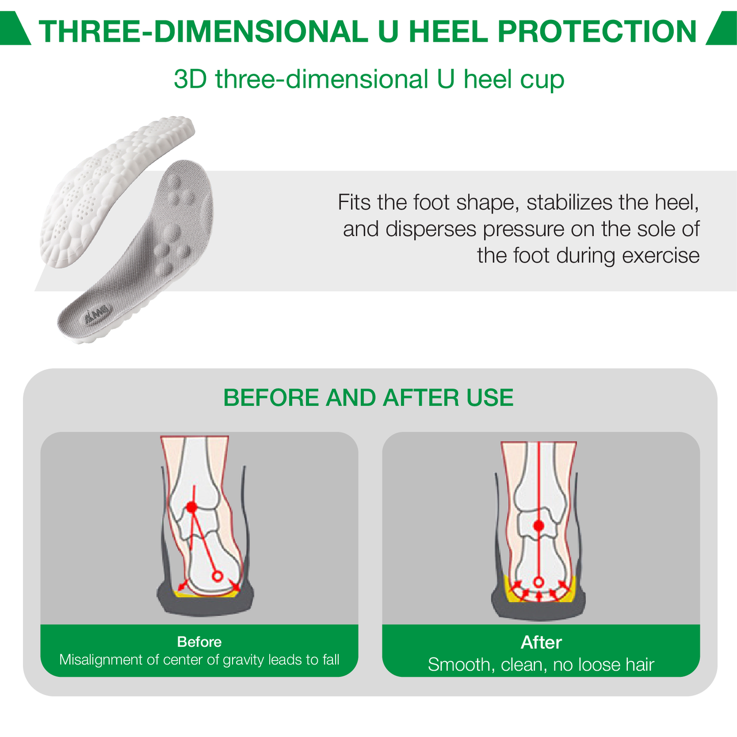 AMG™ Therapeutic Acupressure Shoe Inserts